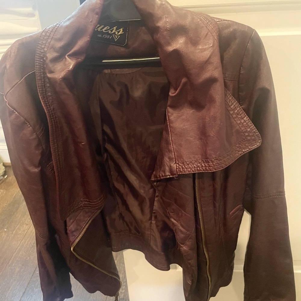 GUESS faux leather jacket
